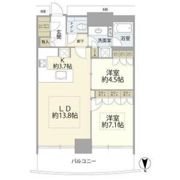 M.M.TOWERS FORESIS-L棟の間取り画像