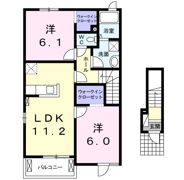 ベラルーナの間取り画像