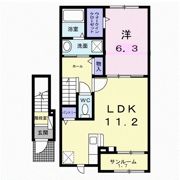 フレーシュ・ベルAの間取り画像