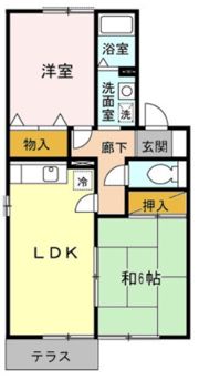 メゾン・ソレイユの間取り画像