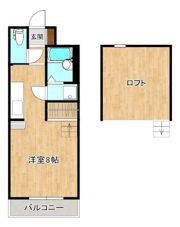 SHANT北野の間取り画像