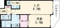 TOAST AKASHIの間取り画像