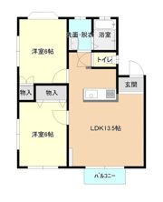 ヒカリコーポC棟の間取り画像
