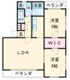 ソレアード茂原Ⅱ B棟の間取り画像