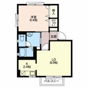 カーサFの間取り画像