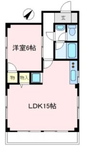 居山ビルの間取り画像