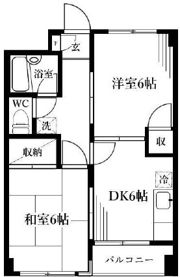 ハイツアーデルの間取り画像