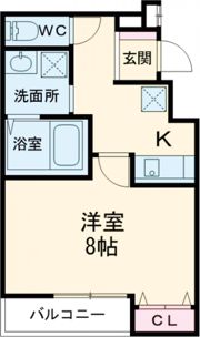 フジパレス百舌鳥駅南Ⅱ番館の間取り画像
