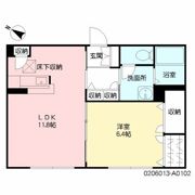 ジャッドスティ A棟の間取り画像