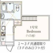 アザーレ・パッシオ小田急相模原の間取り画像