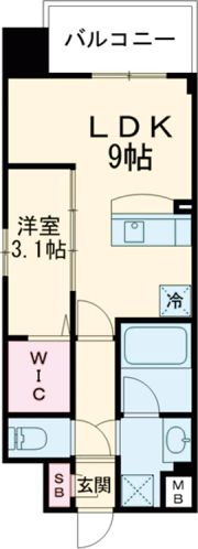 Q-STAGE姪浜の間取り画像