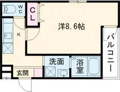 フジパレス北花田駅東の間取り画像
