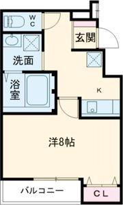 フジパレス百舌鳥駅南Ⅰ番館の間取り画像