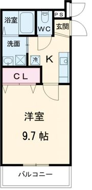 フジパレス出戸Ⅵ番館の間取り画像