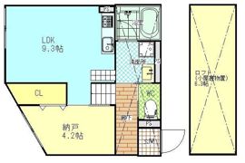 スマイシアApartment西条町の間取り画像