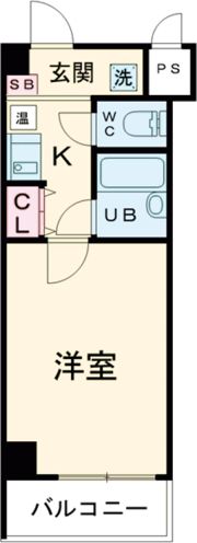 マリオン屋島東の間取り画像