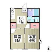 セントラル荒幡の間取り画像