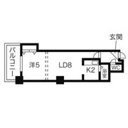 パークヒルズ東札幌の間取り画像