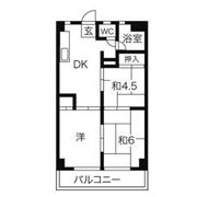 ラッフル花池の間取り画像