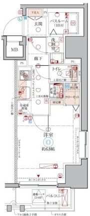 クレヴィスタ元浅草の間取り画像