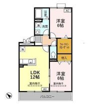 フェニックス小仙波 A/Bの間取り画像