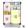 マンション 杏明館の間取り画像