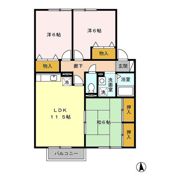 セジュール雅の間取り画像