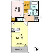 ソシアメゾン坂元の間取り画像
