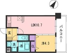 コンダクト福岡東の間取り画像