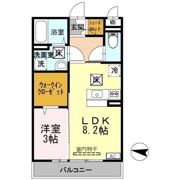 アンクレールの間取り画像
