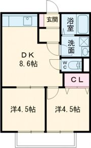 ホワイトタウン寺前の間取り画像
