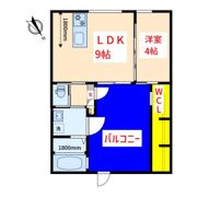 ERFOLG Thanks A棟の間取り画像