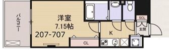 Luxe東灘の間取り画像