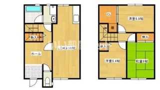 フジパレス忠岡B棟の間取り画像