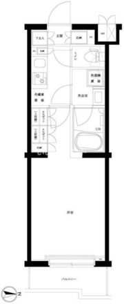 ルーブル武蔵新城参番館の間取り画像