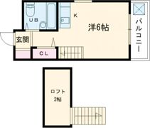 シティパレス21西大寺P-1の間取り画像