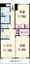 RESIDENCE Hill East河渡の間取り画像