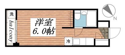 リエス大井仙台坂の間取り画像