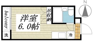メゾン・ド・ルージュの間取り画像