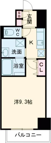 S-FORT新潟本町の間取り画像