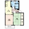 コート岡田屋 Dの間取り画像