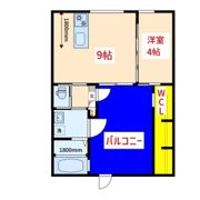ERFOLG Thanks A棟の間取り画像
