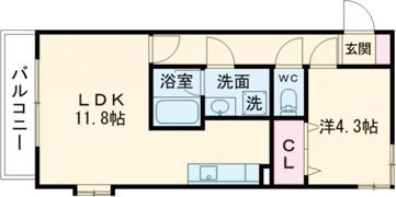 ハイリッヒ新屋敷の間取り画像