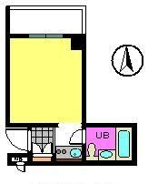 シャルマンフジ大体大の間取り画像