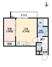 子犬と春風のダイアリーの間取り画像