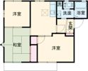 グリーンハイツAの間取り画像