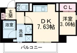 ステラハウス住吉の間取り画像