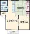 フワール白金の間取り画像