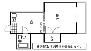 サンローレル船越の間取り画像