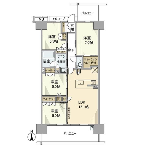 間取図
